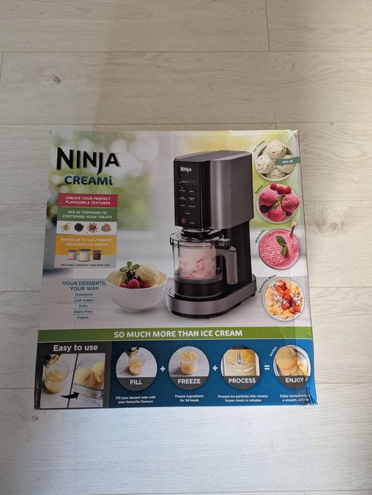 Ninja Creami NC300 + Dessert Tubs Lids -Sigilat-