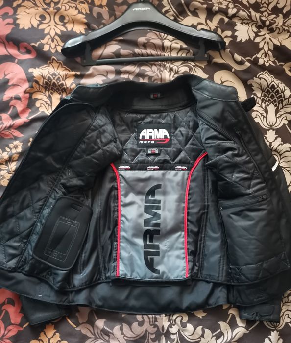 Кожено яке за мотор ARMR Moto Raiden