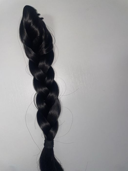 Extensie - coada de par impletita cu cleste