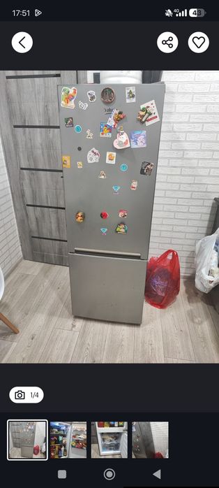 Продам холодильник beko