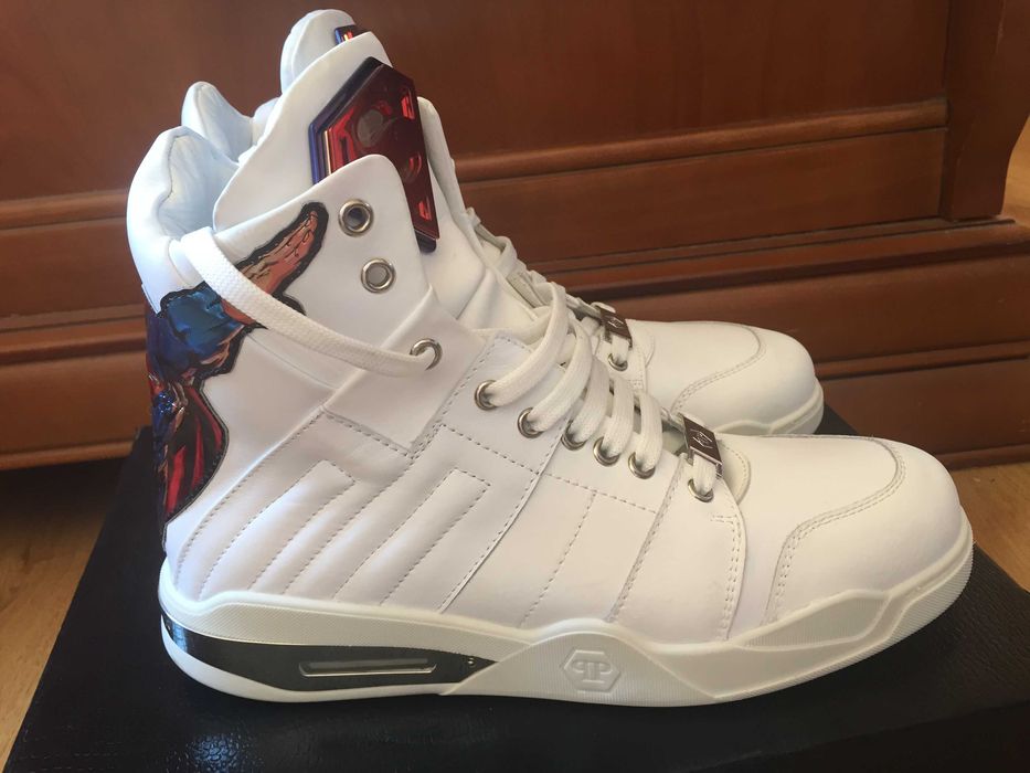 Philipp Plein Hi-Tops Sneakers ghete adidas Superheroes Edition