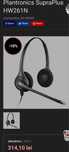 Casti conferinta Plantronics HW261N Amanet Crangasi A&C