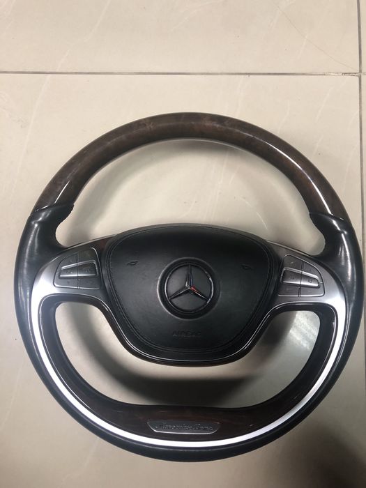 Волан Mercedes W222 S-CLASS 2013-2017 с отопление на волана+вибрация