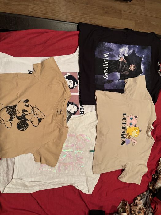 Pachet 11 tricouri Sinsay, H&M, Benetton, LCWaikiki etc