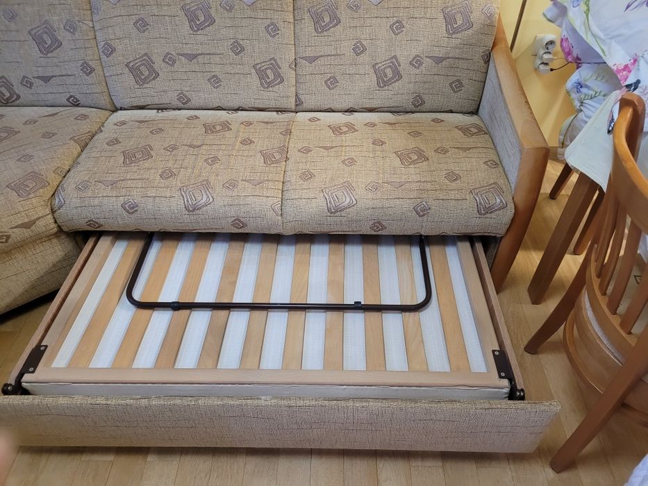 Холов диван с функция кън с ъгъл 30 градуса