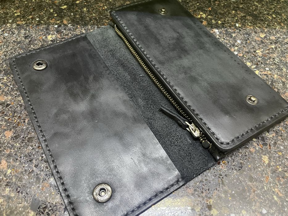 Кожанный лонгер, ручная работа.