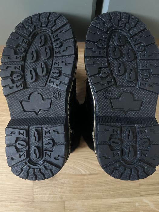 Детски кожени кубинки