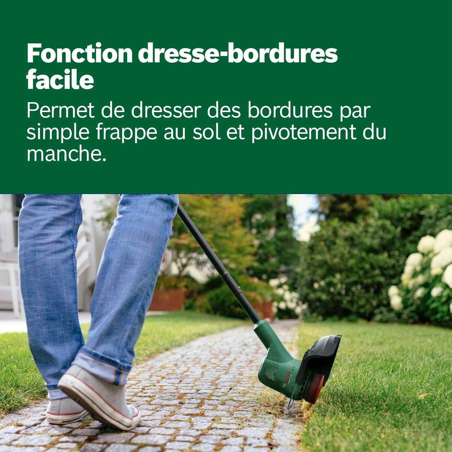 Акумулаторен Тример за Трева Bosch EasyGrassCut, 18V-26, Диаметър 26см