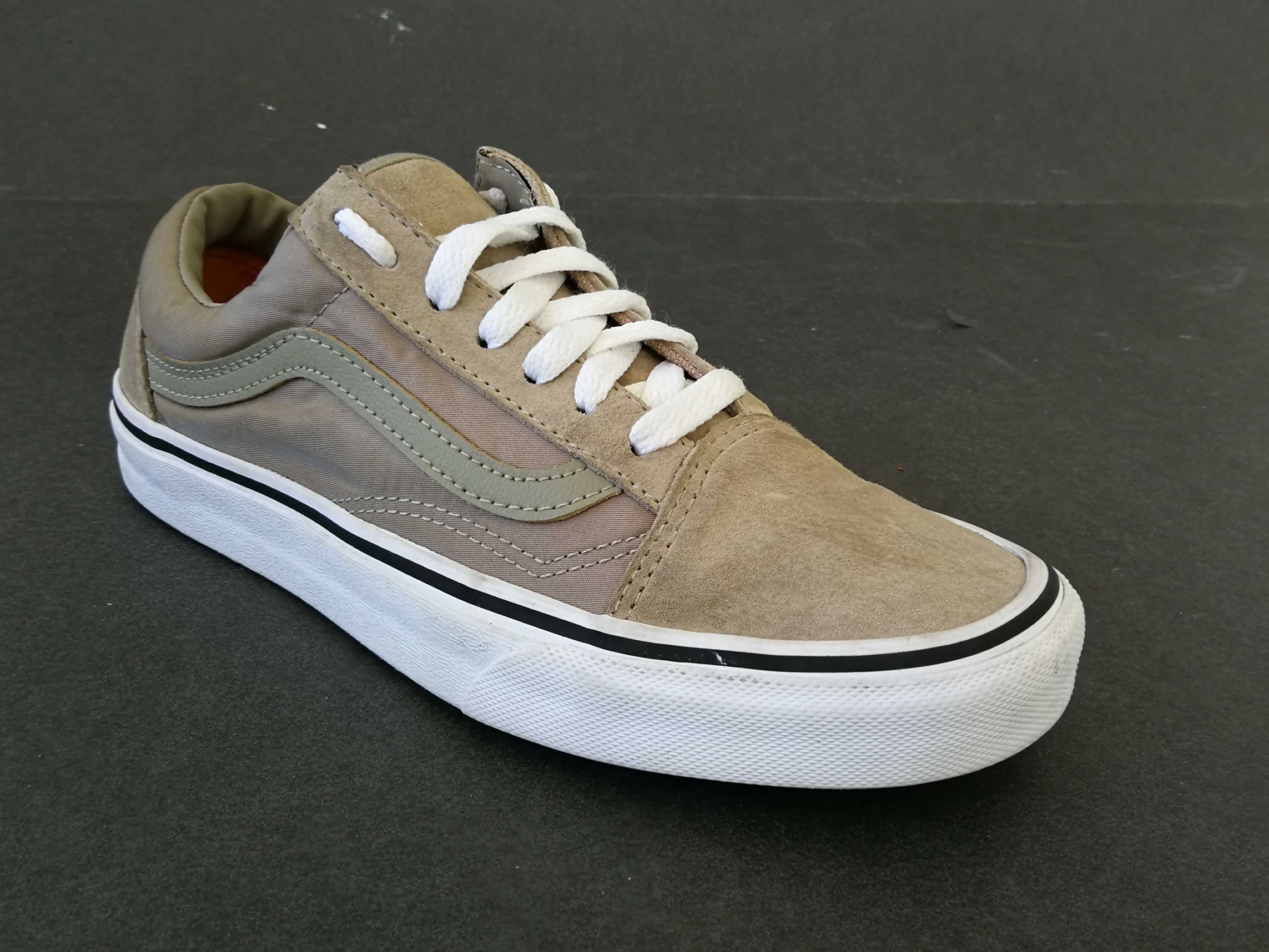 Ghete PIELE Tenisi  38 39 VANS SCOTCHGARD Impermeabili Ca NOI !