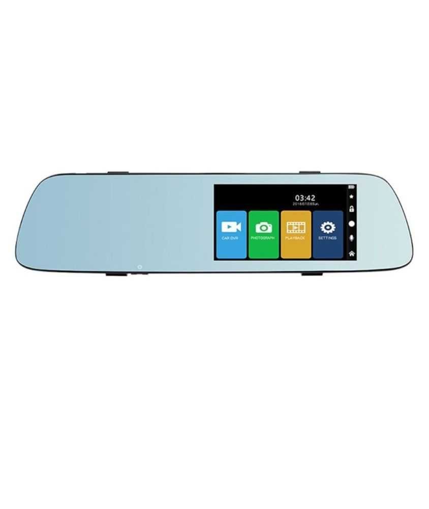 Camera auto DVR incorporata in oglinda retrovizoare Full Hd fata spate