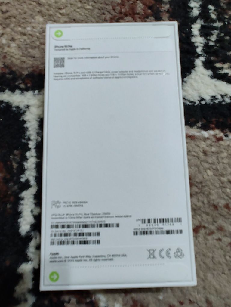 Apple Iphone 15 Pro 256 GB Titanium Blue sigilat!