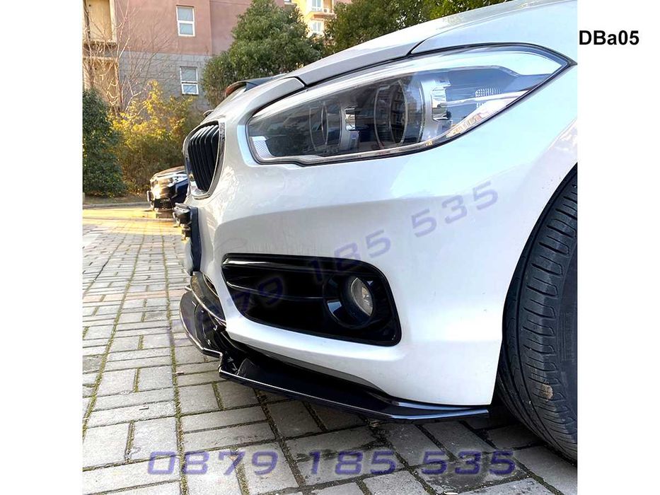 Тунинг лип спойлер предна броня BMW 1 F20 F21 бмв ф20 ф21 добавка