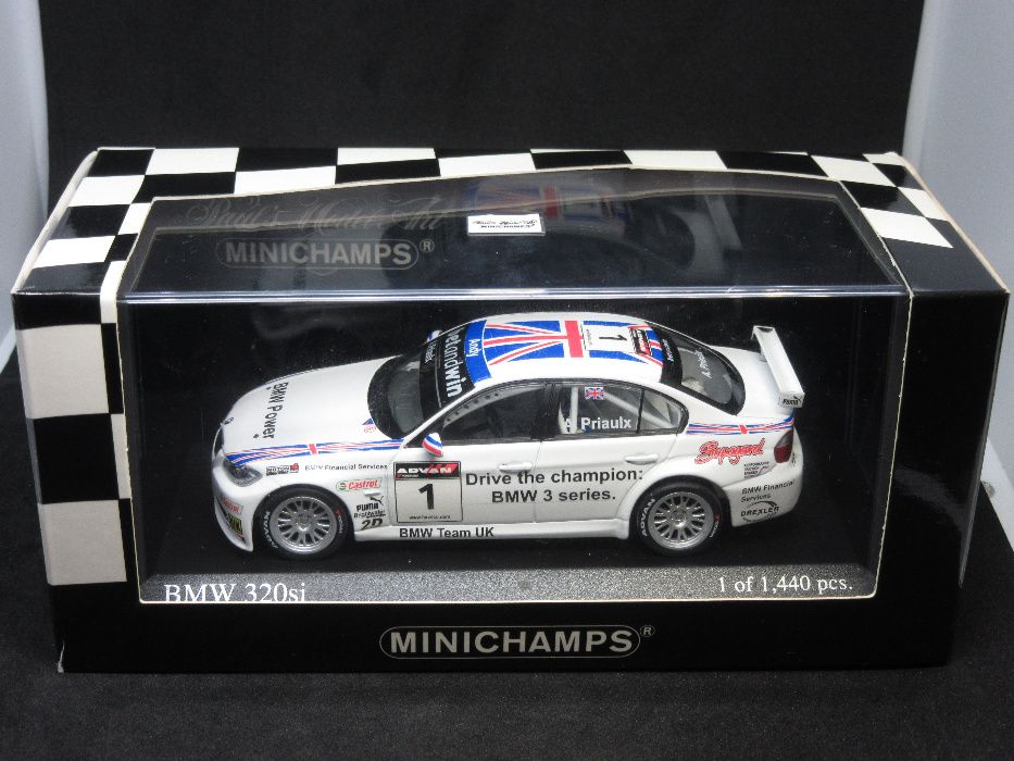 Macheta BMW 320si WTCC 2006 champion Minichamps 1:43