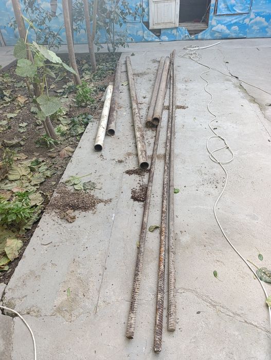 Арматура ва труба сотилади б.у