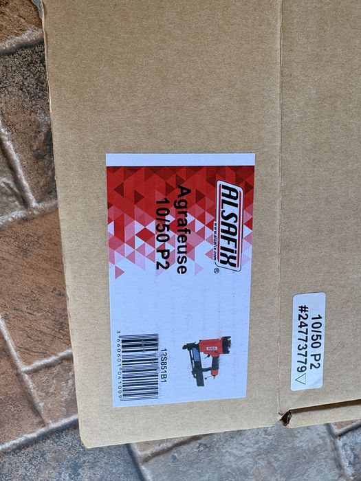 Capsator pneumatic profesional Alsafix 10/50 P2 - agrafe, capse L, Z