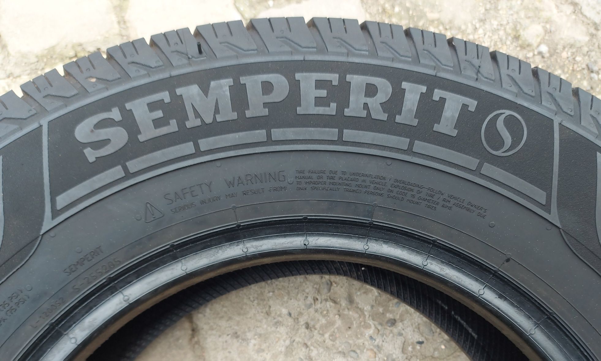 Set 4buc 225/70 R15C 112/110R Semperit Van-All Season M+S iarnă