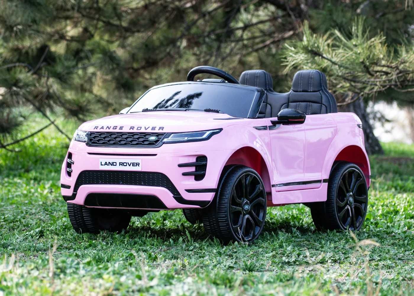 Masinuta electrica copii 1-7 ani Range Rover Evoque 4x4, Roti Moi #Roz