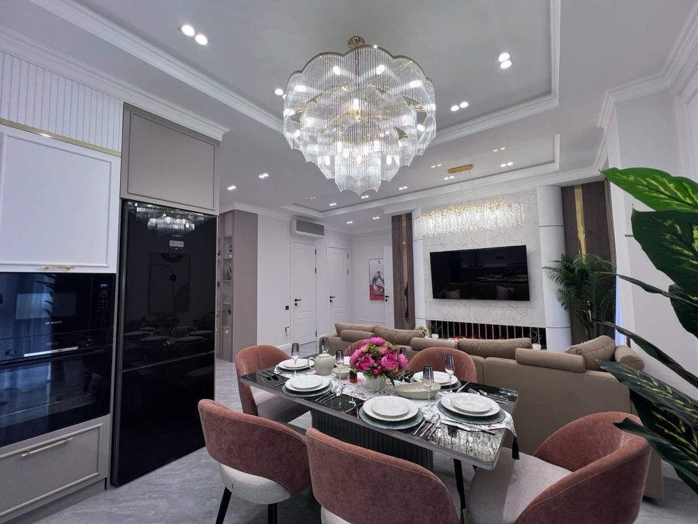 Новостройка 3х ком Mirabad Avenu 80м2
