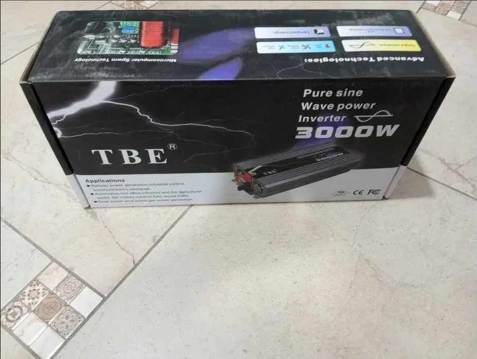 инвертор преобразователь напряжения TBE 3000 12/220 чистый синус