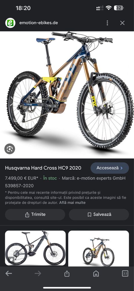 Bicicleta electrica ktm husqvarna scott