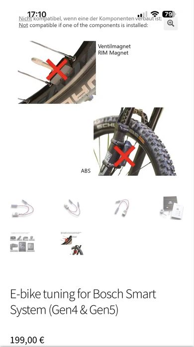 SpeedBox Wiesel Bosch Smart System - Gen 4 & Gen 5