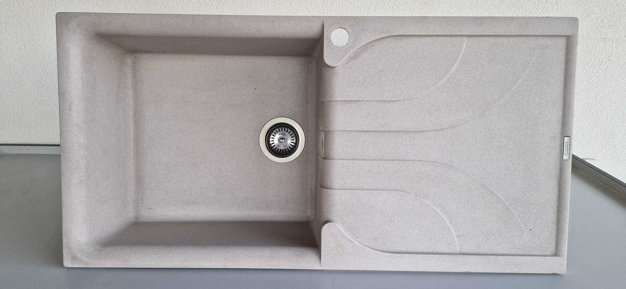 Chiuveta de bucatarie, import Italia, noua, outlet, 100x50, granit