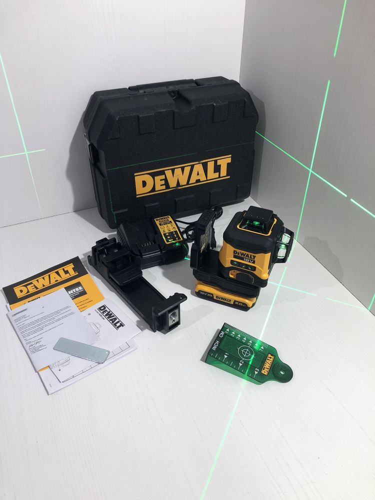 Nivelă laser 3x360* DeWalt XR 18v