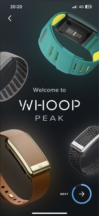 Браслет Whoop 5  с шести месячной подпиской