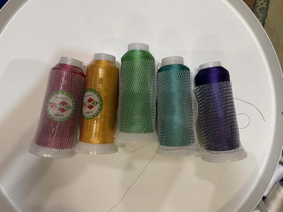 Шелковые нити для вышивания