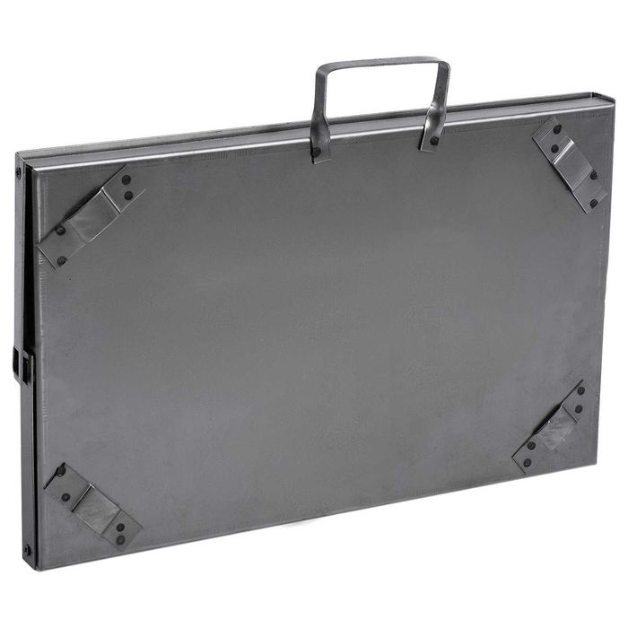 Мангал-дипломат 40 × 25 × 40 см, сталь 1,5 мм, в сумке