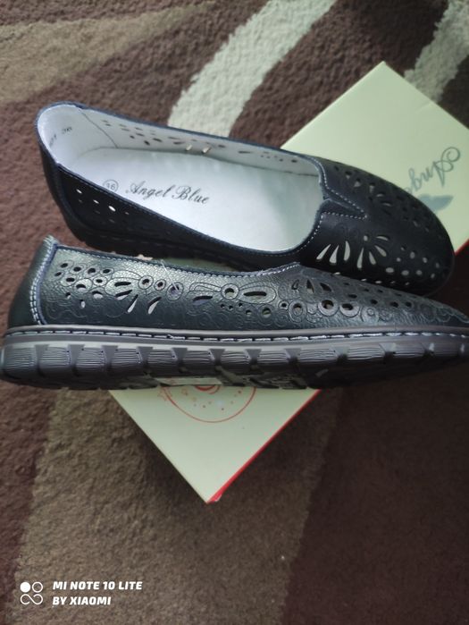 Mocasini din piele naturală pentru femei nr 36