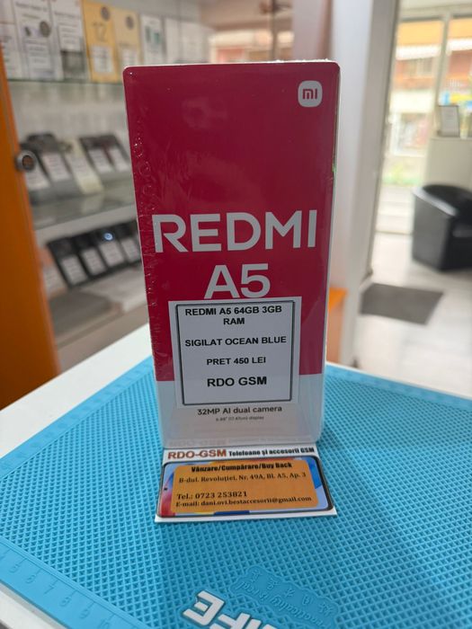 Xiaomi Redmi A5 64Gb 5G Dual Sim/Garantie/Sigilat