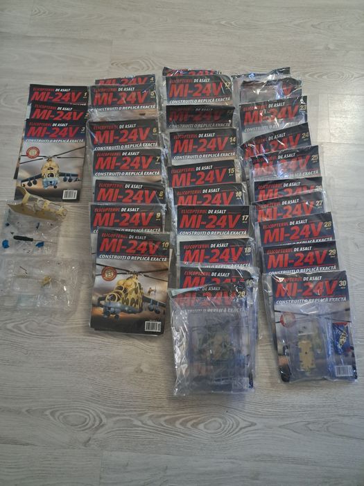 Vând numere din colecția Elicopterul de asalt MI-24V