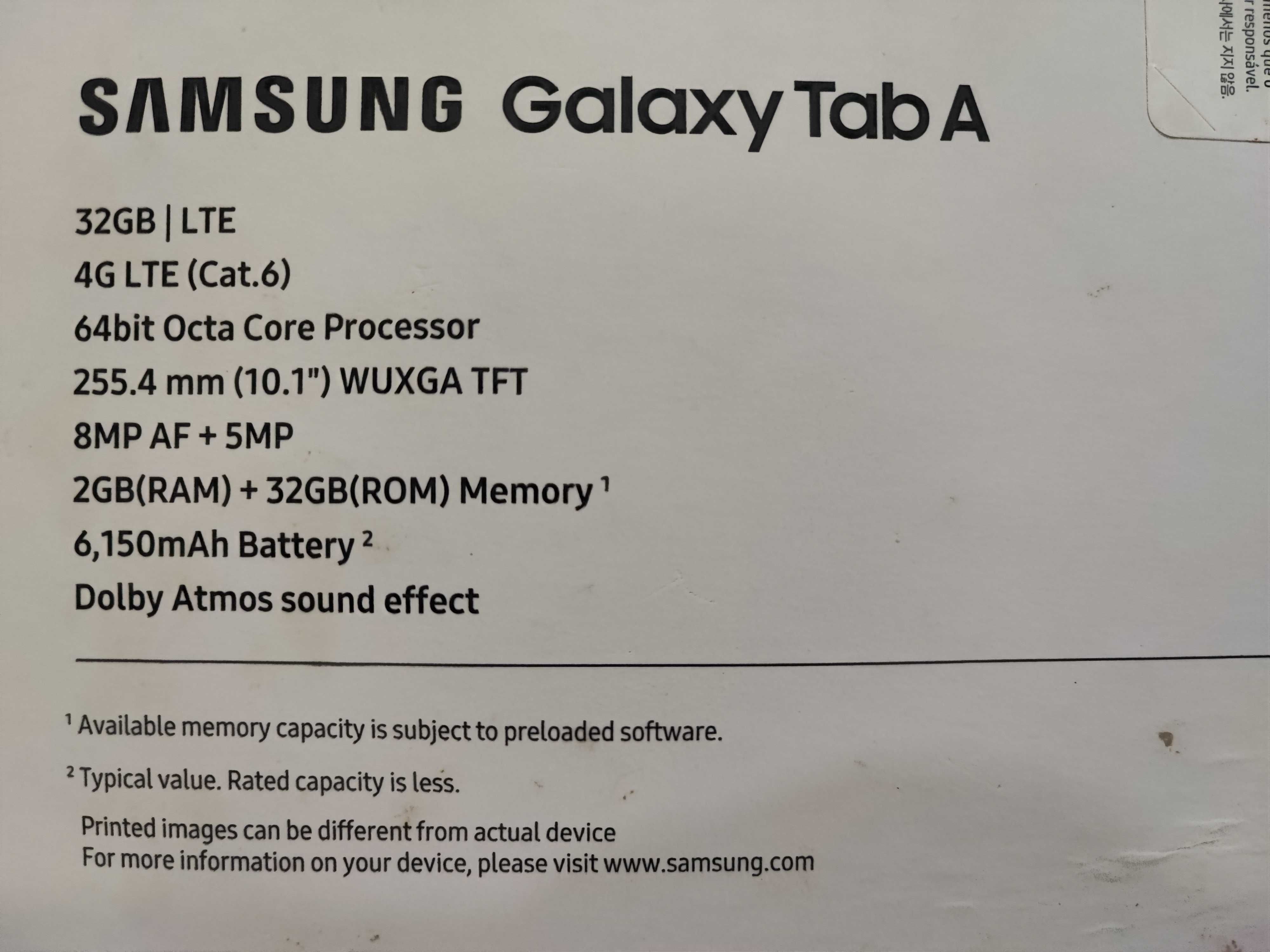 Samsung Galaxy tab A