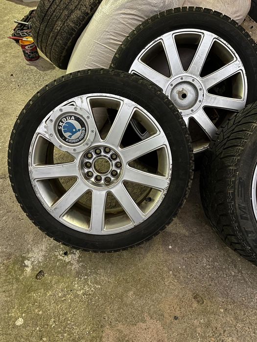 Jante aliaj Skoda și tabla
