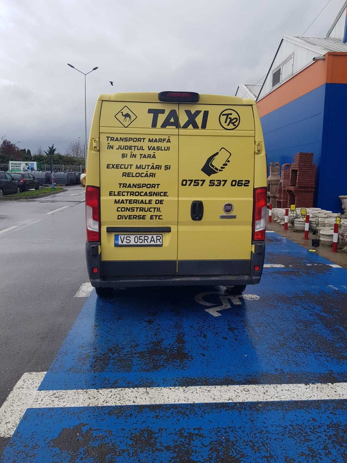 Transport taxi marfă Vaslui