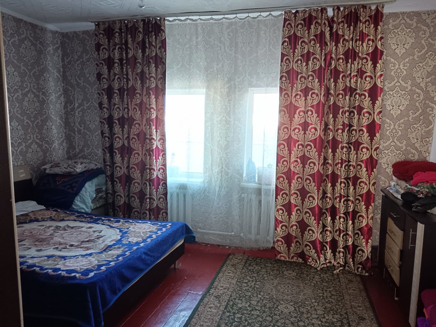 Продаётся частный пол дома на рабочем посёлке улица Бокейханова 51 дом