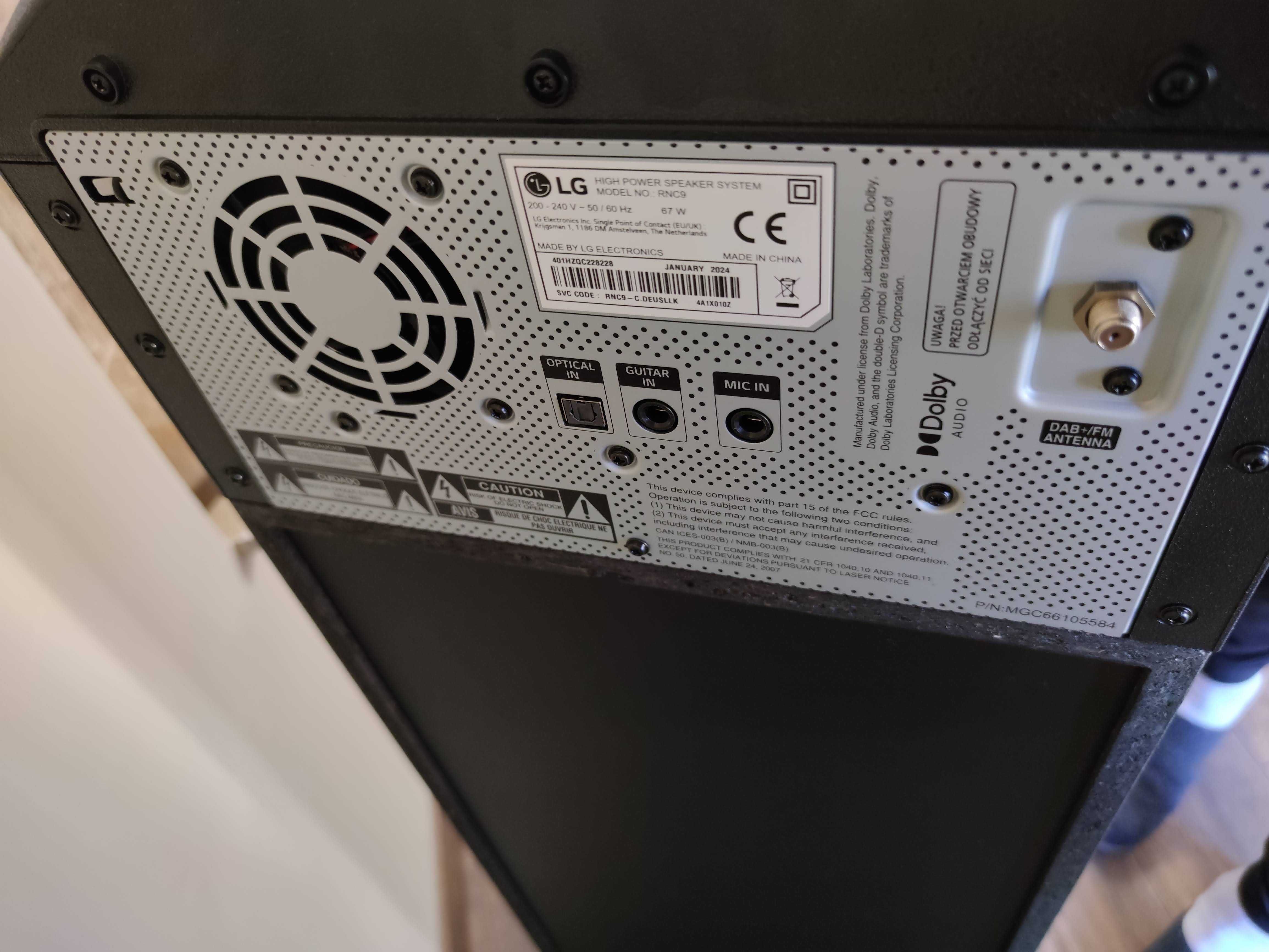 Мини система LG RNC9