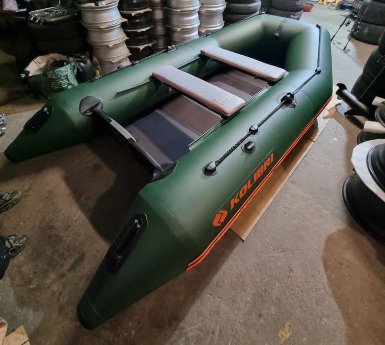 Barca gonflabila PVC Kolibri KM-300D podina tego toata suprafata