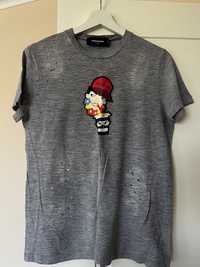 Tricou Dsquared2 gri