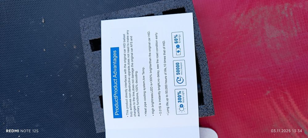 Лед крушки за фарове с канбус D2S