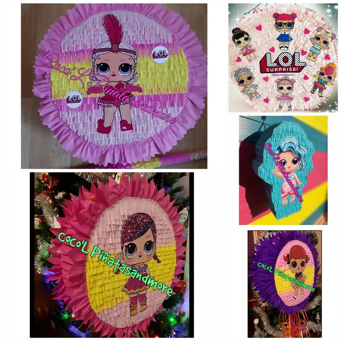PiñataLabubuDolores,Inimă,LOL,Măgăruș,Unicorn,FrozenAlbinuța