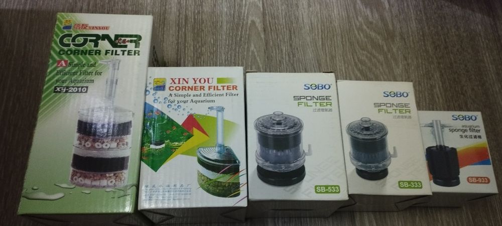 Аэрлифтные фильтры для аквариума