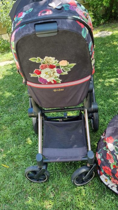 Cybex Priam 4, Rose gold , Platinum Spring blossom
