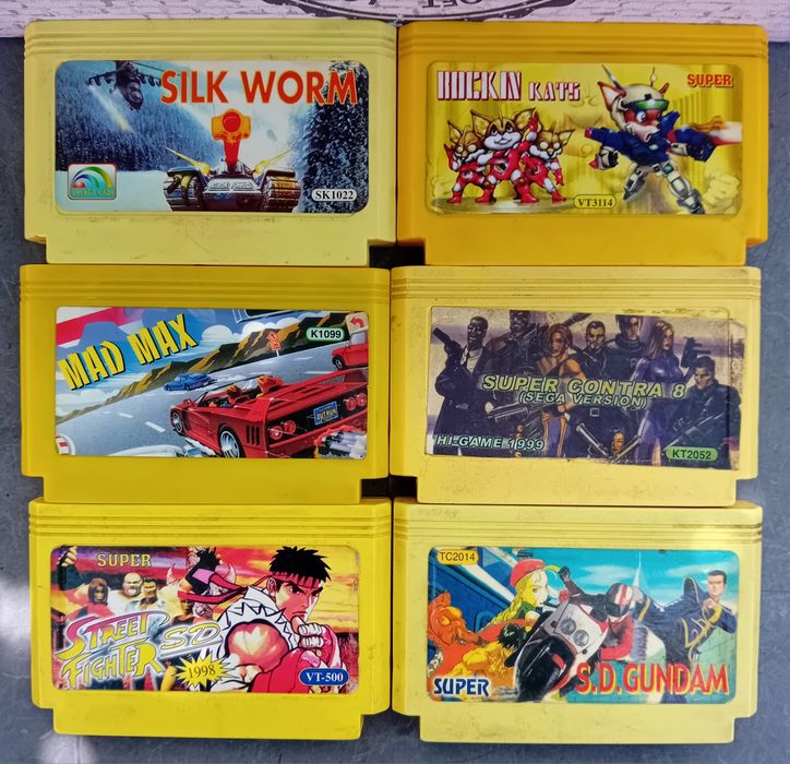 Casete joc vechi Terminator Famicom Sega Nintendo