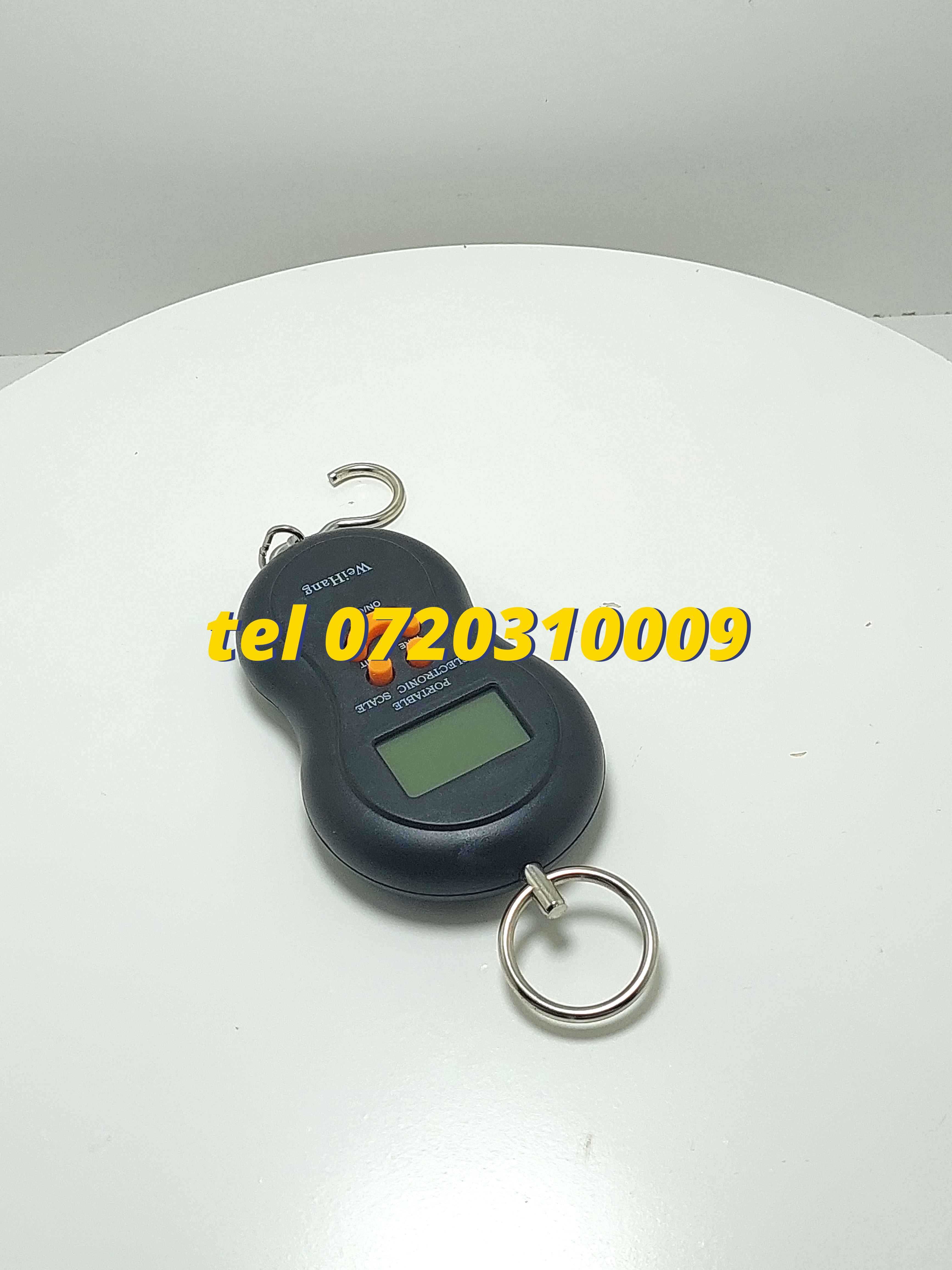 Dispozitiv Digital De Mana Cu Carlig  50kg  Ecran Lcd Iluminat
