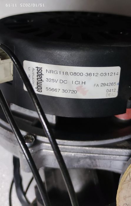 Ventilator centrala Ariston Egis premium 24kw