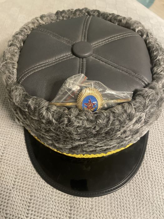 Шапка каракуль новая с какардой генеральская