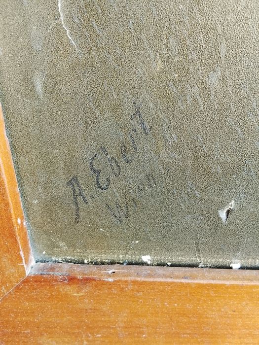 Vind urgent tablou de Anton Ebert sec.XVIII . Dimensiunea 100X76 cm .
