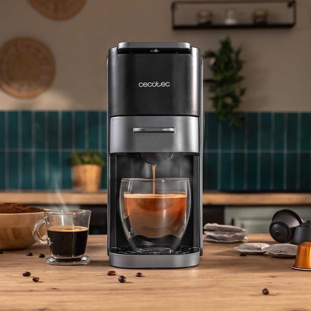 Мултикапсулна кафемашина 4в1 Cecotec Freestyle Compact Dark 15W